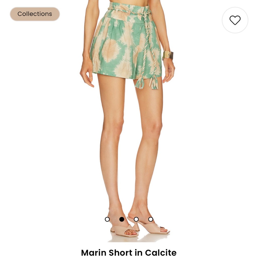 Ulla Johnson - Marin Shorts in Calcite - sz 8 - Picture 4 of 7